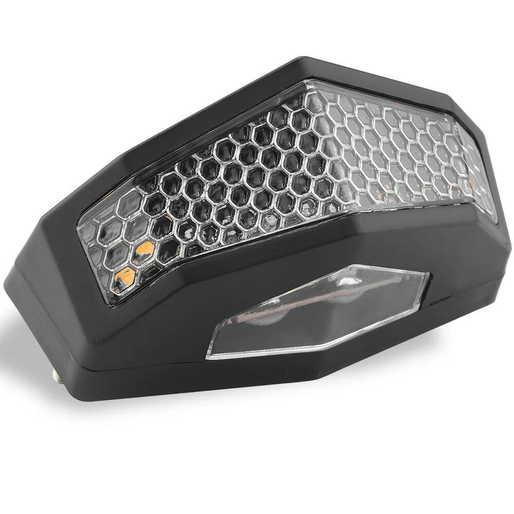 

Universal Motorcycle LED Tail Light Turn Signal Rear Brake Stop Indicator Lamp