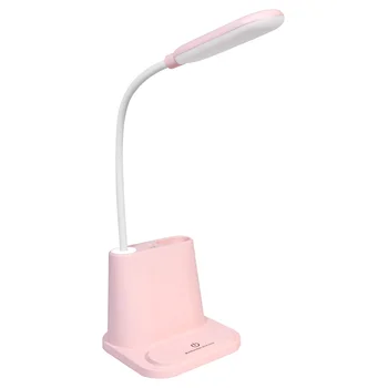 

Desk Lamp Home Kids Office LED Touch USB Charging Novelty Emergency Multifunction Phone Charger Pen Holder Supper Bright