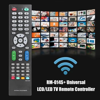 

RM-014S+ Smart TV Remote Control LCD LED Television Replace Controller Switch for Household Television Playing Decoration
