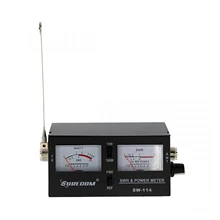Surecom SW-114 SWR/RF/Field Strength Test Power Meter for Relative Power 3 Function Analog with Field Strength Antenna