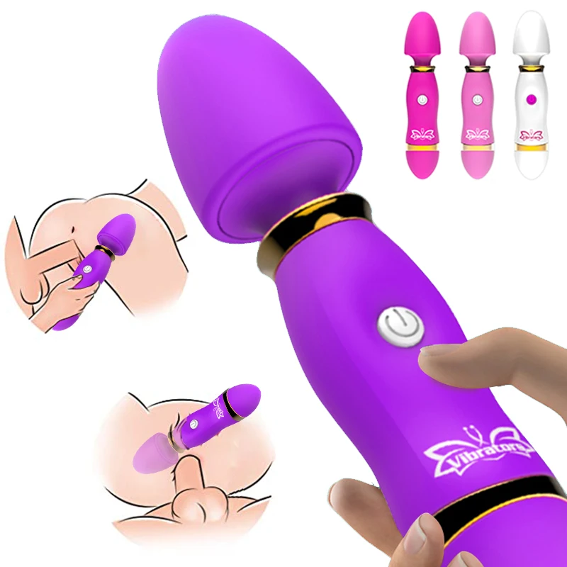 Adults Sex Toys For Women Sexy G Spot Anal Plug Vagina Vibrator Clitoris Stimulator Erotic Dildo