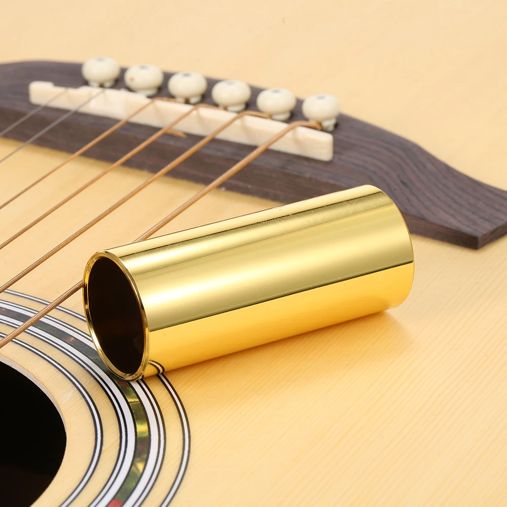 4pcs Guitar Slide Electric Metal Bar Guitars String Slides Golden ubicaciondepersonas.cdmx.gob.mx