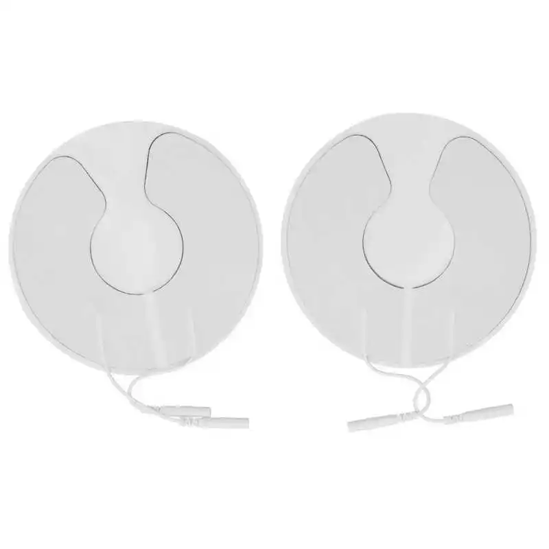 1Pair Breast Electrode Pads Patch Self Adhesive Sticker for Electric TENS Digital Therapy Machine Frequency Pulse Therapy Device electrode pads