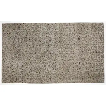 

Handmade Beige Vintage English English Area Rug 173x292 Cm-5'8''X9'7''
