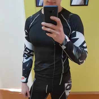 

Winter Thermal Underwear Men Long Underwear Thermal Shirt Thermal Pants Men's sportswear Compression Clothing Rashgard Male 4XL