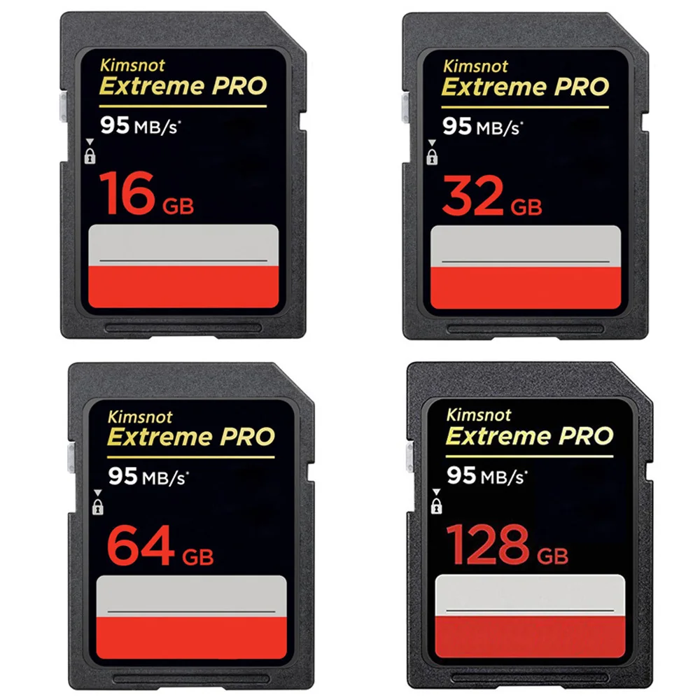 Kimsnot ͽƮ  ޸ ī SD ī, SDHC SDXC ī Ŭ 10,  633x UHS-I, 16GB, 32GB, 64GB, 128GB, 256GB, 95 mb/s, C10