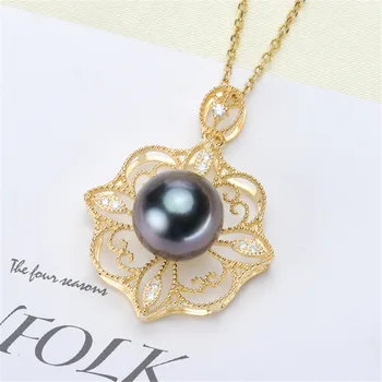 

S925 Sterling Silver Material Pendant Clasp Pearl Pinch Clip Bail Pendant Connectors Bail Beads Jewelry Findings Accessories