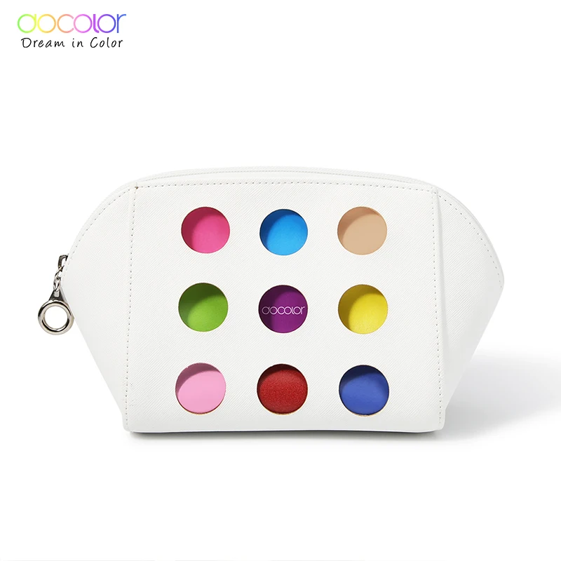 

Docolor Cosmetic Bag Makeup Brush Case Travel Makeup Pouch Professional Beauty Container Storage Big Cosmetic Organizer