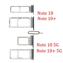 Слот для sim-карты для Samsung Note 10 Plus 10 +, оригинальный держатель для карт Micro SD, микро-sd, для телефона, Galaxy Note 10 +, с чипом SIM Слот для sim-карты для Samsung Note 10 Plus 10 +, оригинальный держатель для карт Micro SD, микро-sd, для телефона, Galaxy Note 10 +, с чипом SIM