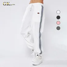 Gymkm свободные женские спортивные штаны для тренировок, фитнеса, дышащие женские штаны для занятий в тренажерном зале, для пробежек, для тренировок на открытом воздухе, штаны для йоги, спортивные штаны, леггинсы