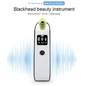 

Vacuum Suction ABS Pore Cleaner Blackhead Cleaner Effective Facial Cleaning Machine Acne Pimple Removal Vibration