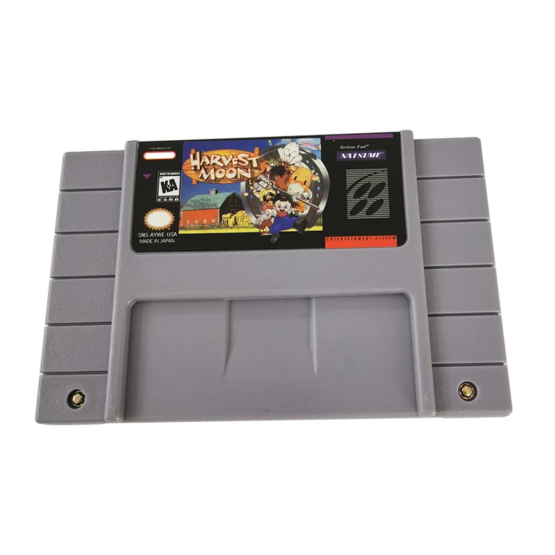 

HARVEST MOON(Super 16 bit SNES) Tested-With Fast shipping-USA Version NTSC