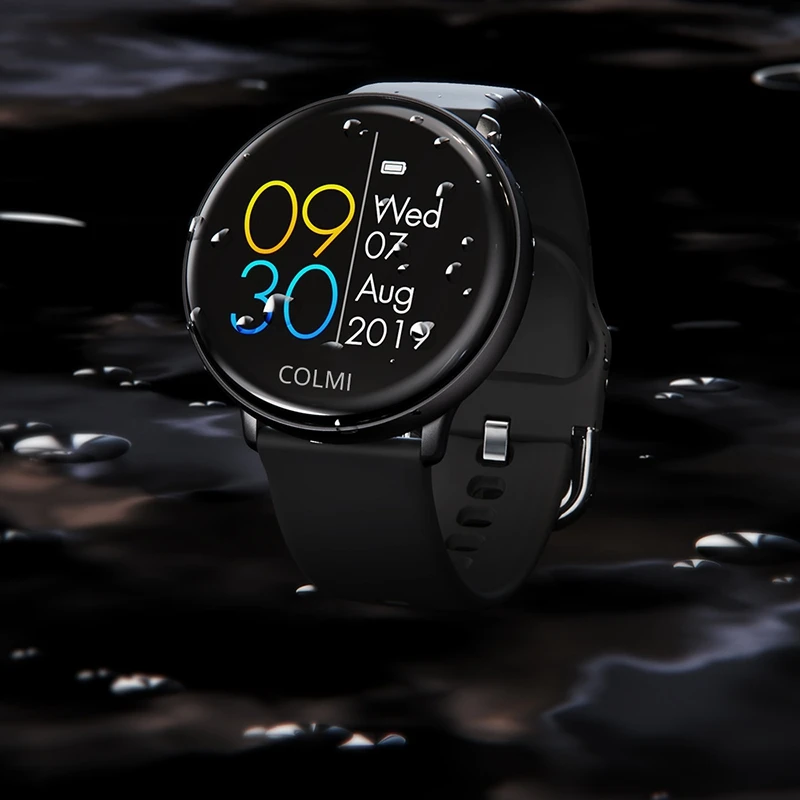 COLMI SKY 2 Smart Watch IP68 Waterproof Heart Rate Monitor Bluetooth Sport Fitness Tracker Men Smartwatch for IOS Android