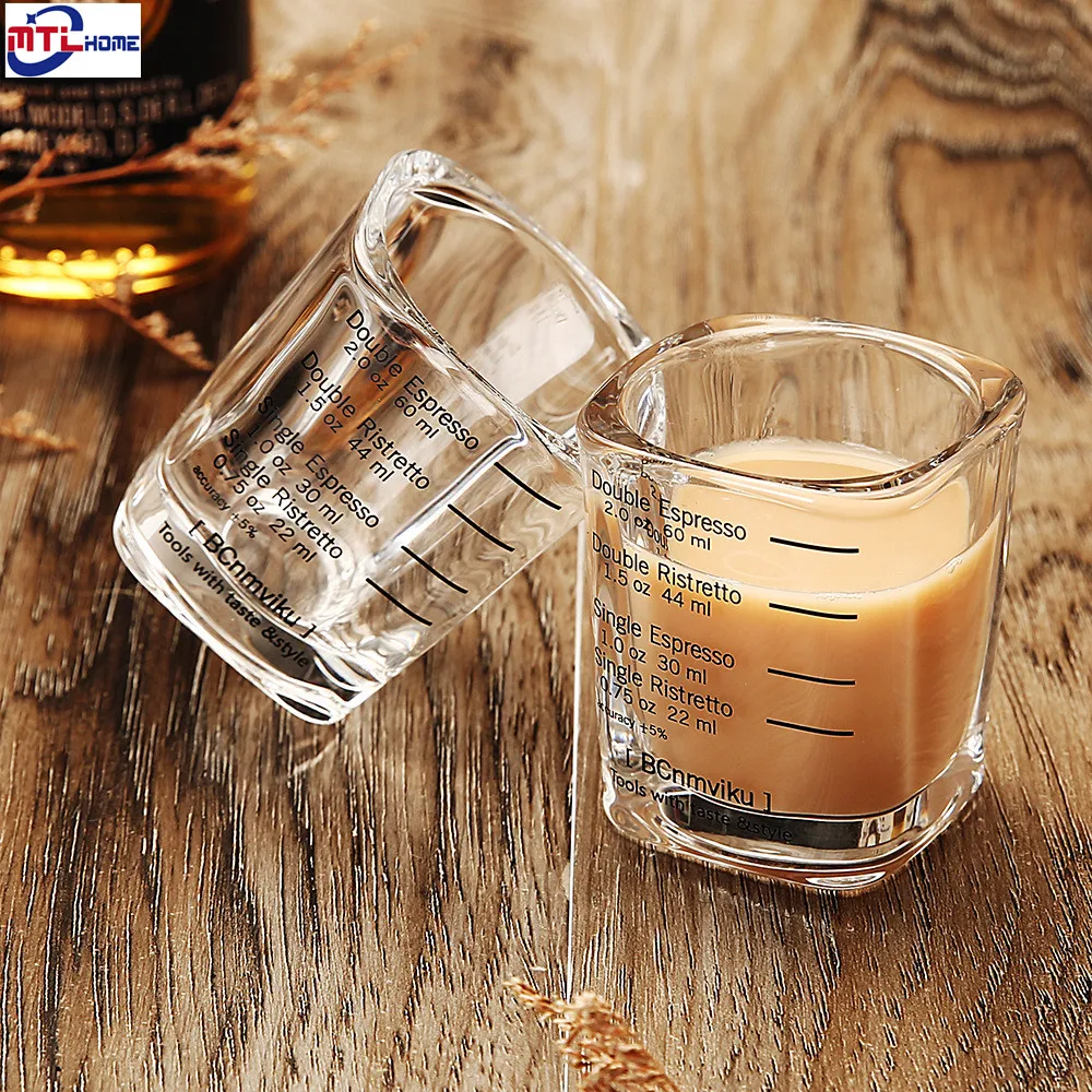  Shot Glass Measuring Cup 3 Ounce/90ML Liquid Heavy