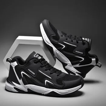 

New Casual Men Shoes Breathable Lightweight Mesh Comfortable Men Running Men Shoes Men Sneakers Comfortable Breathable Outdoor