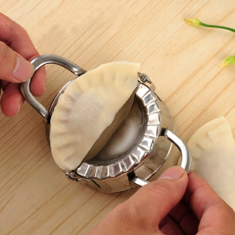 

Simple DIY Dumpling Mould Dumplings Slicer Household Stainless Steel Dumpling Tools Lazy Dumplings Cooking Pastry Kitchen Tools