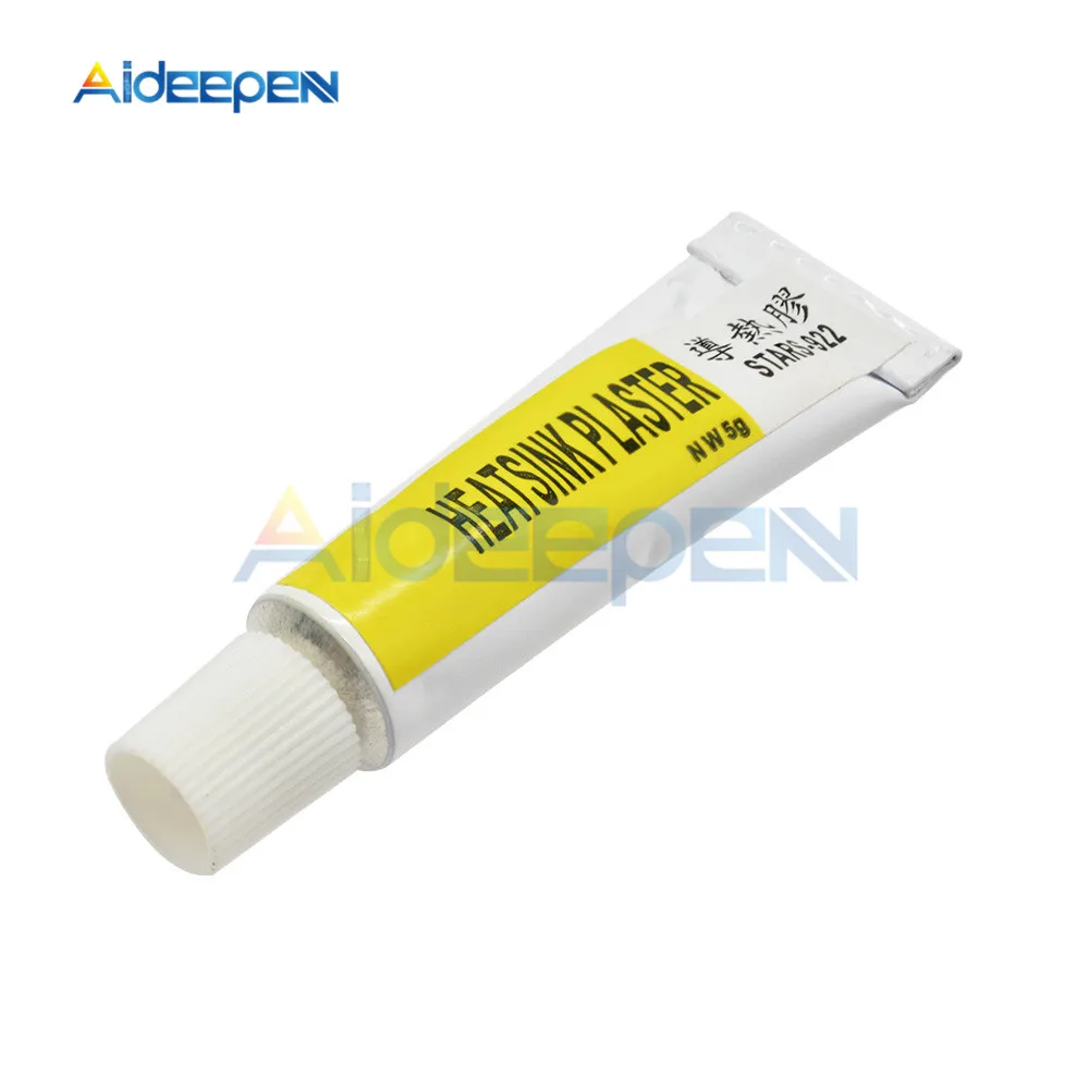 10PCS 5g*10 Star-922 GPU CPU Thermal Silicone Grease Compound Glue Cool Cooling Paste Heat For Heat Sink 50g