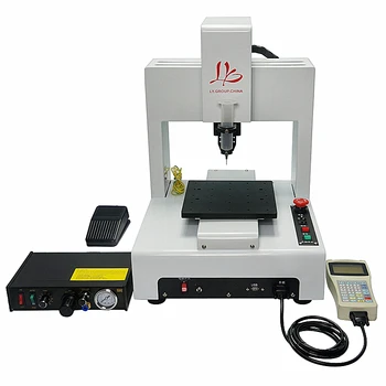 

110V/220V LY-221 automatic glue dispenser 3 axis compatible for mobile frame glue dispensing works