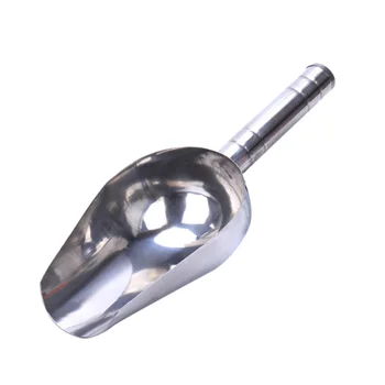 

Multifunctional Scoops Stainless Steel Shovel for Pet Food Dry Goods Size M Silver