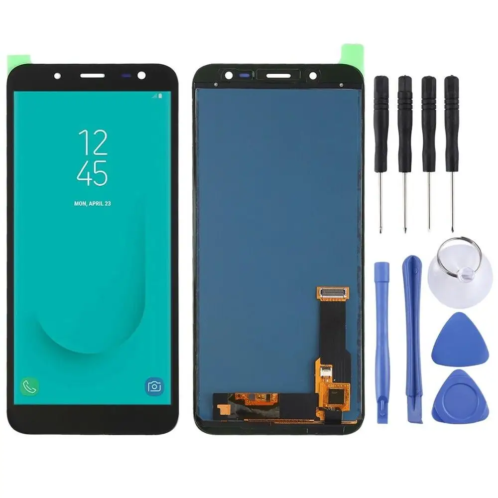 Для samsung Galaxy J6 2018 lcd J600 J600F дисплей сенсорный экран полная сборка запасные части