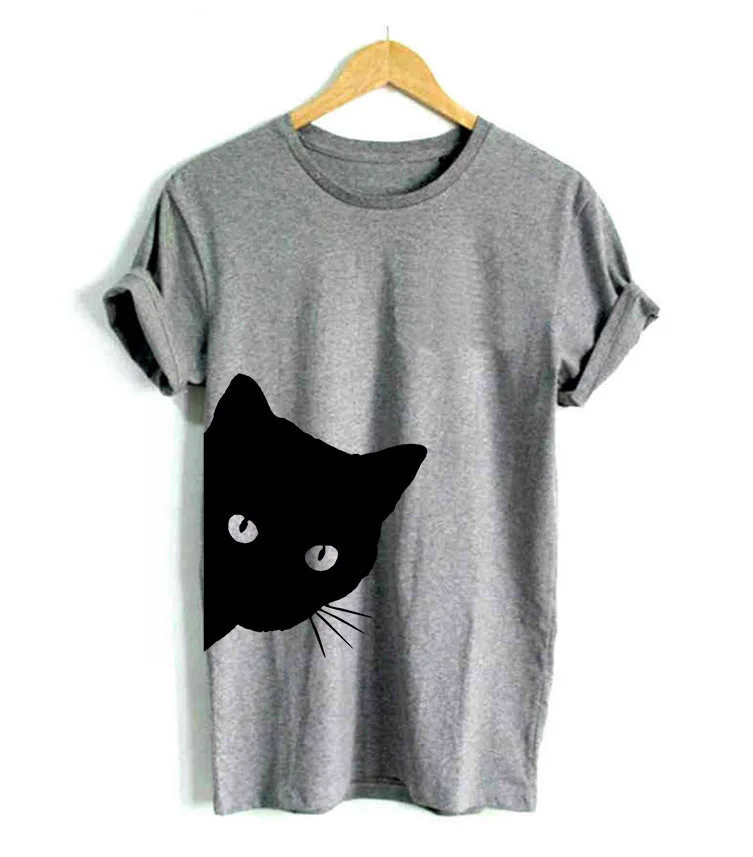 

Pattern Printing Round Neck Self-cultivation Short Sleeve T Pity top t-shirt
