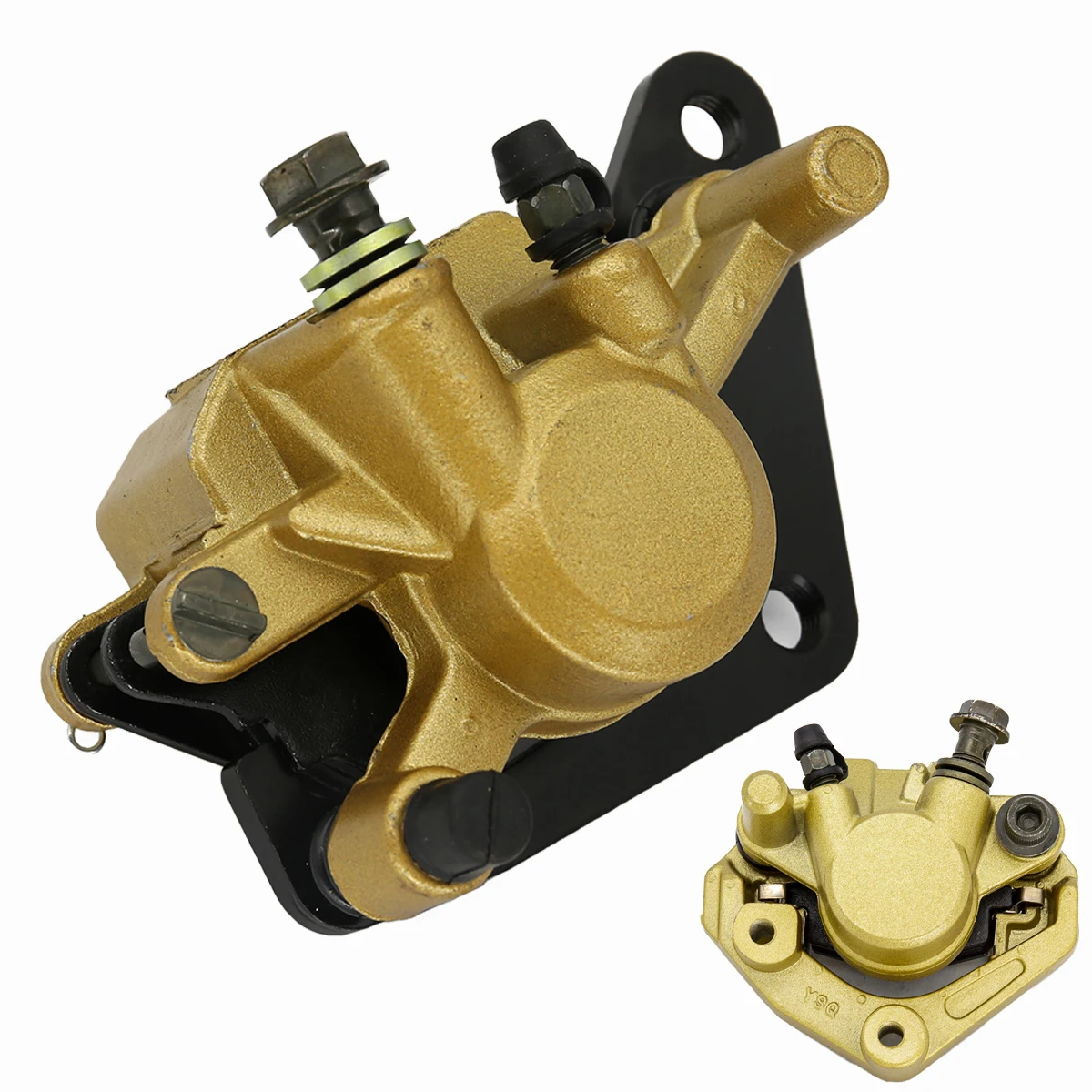 Motorcycle Front Brake Caliper Assy For YAMAHA YBR125 YBR YB 125 With Brake Pads And Bracket 2002-2007 2008 2009 2011 2012 2014