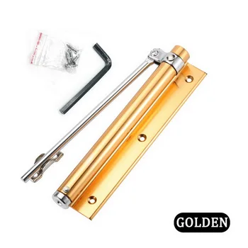 

Door Closer Single Spring Strength Adjustable Surface Mounted Stainless Steel Automatic Closing Fire Rated Door Hardware