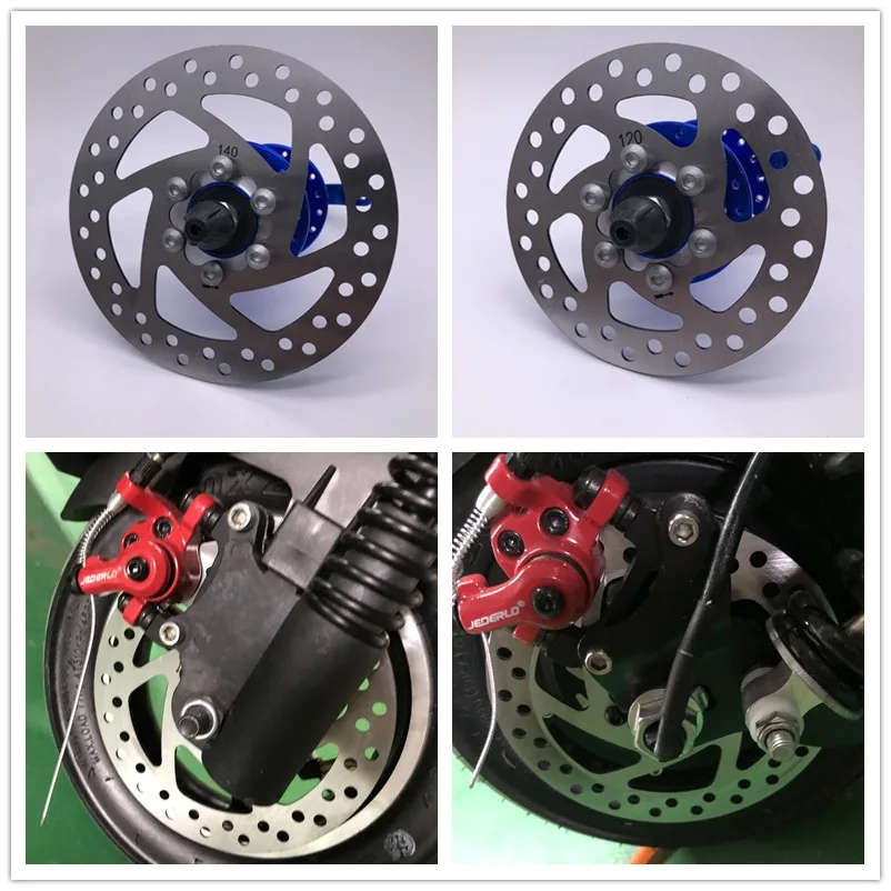 야외 사이클링 디스크 브레이크 로터, 전기 스쿠터 브레이크 로터, 나사 설치, 피치 열 44mm, 48mm, 120mm, 140mm, 145mm, 160mm, 180mm