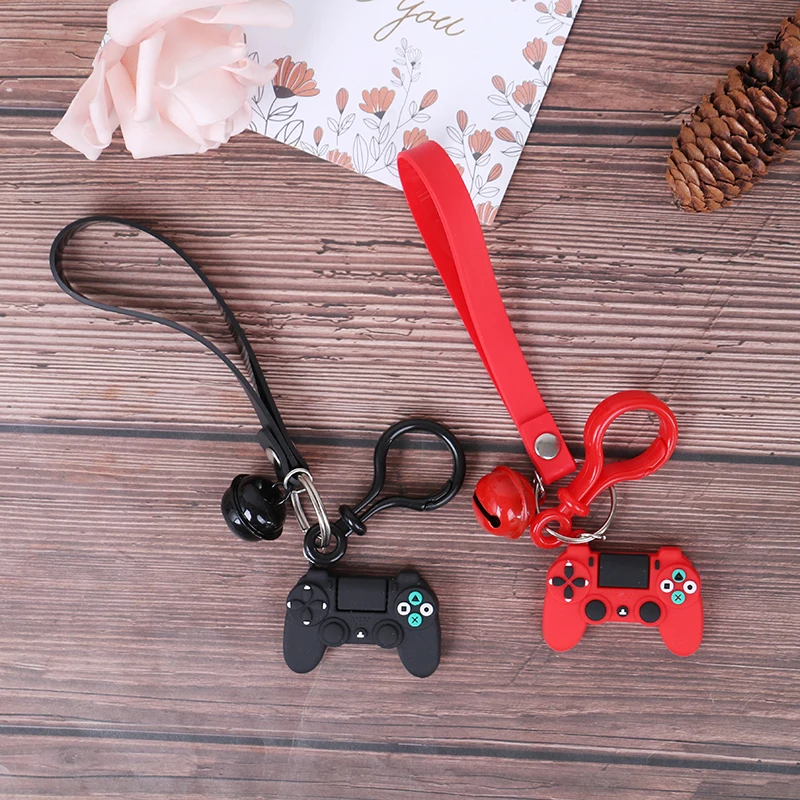 Creative Video Game Handle Keychain Creative Joystick Model Key Chain