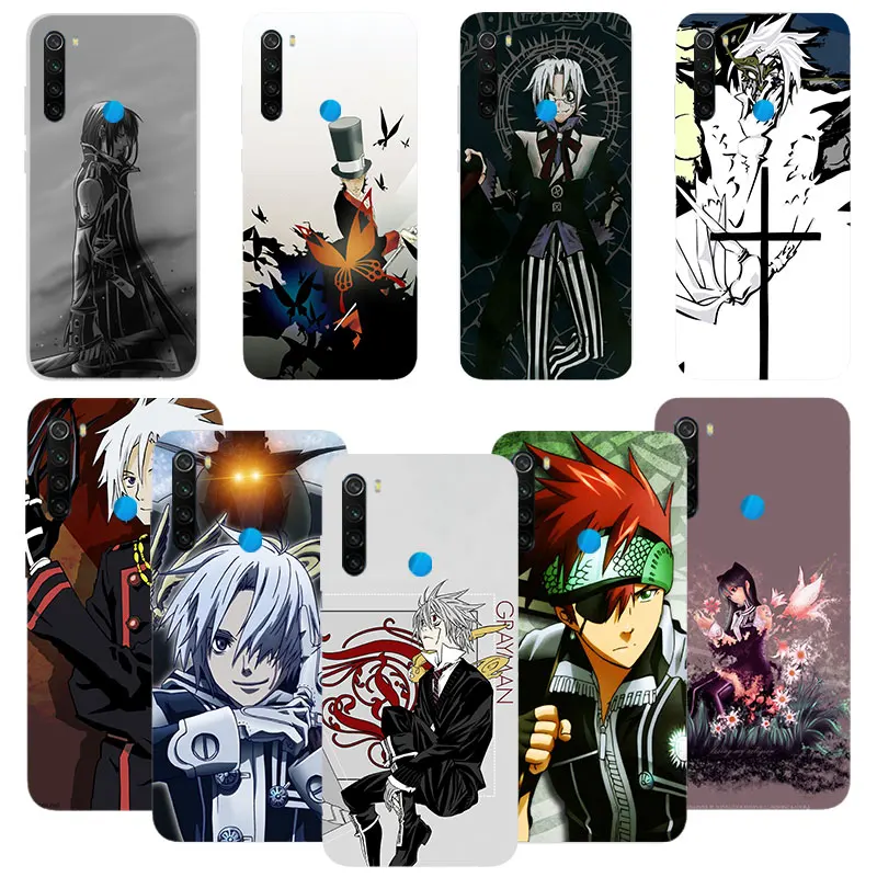 Silicone cases For Xiaomi Redmi note 8 pro 7 6 5 4x cover for redmi 7a k20 anime D Gray Man silicon matte tpu case |