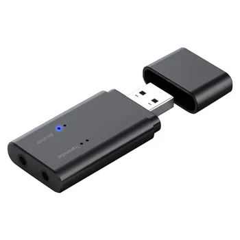 

2 in 1 TX11S Bluetooth 5.0 Audio Receiver Transmitter USB 3.5mm AUX Wireless Music Adapter for TV Car PC Headphones Universal