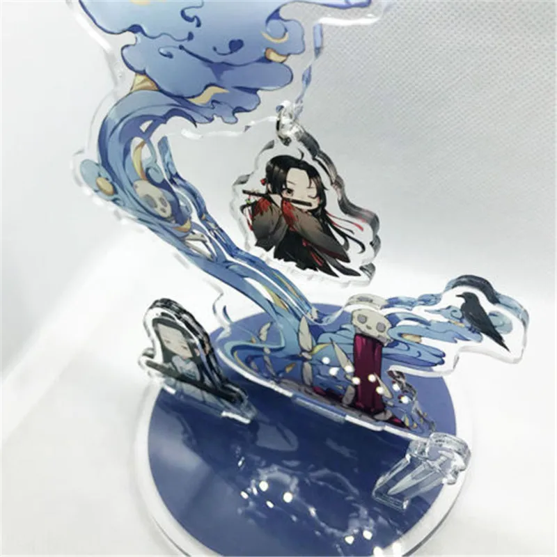 Grandmaster of Demonic Cultivation Wei wuxian Lan Wangji BL Mo Dao Zu Shi сцена фигурка на акриловой подставке брелок рождественские подарки