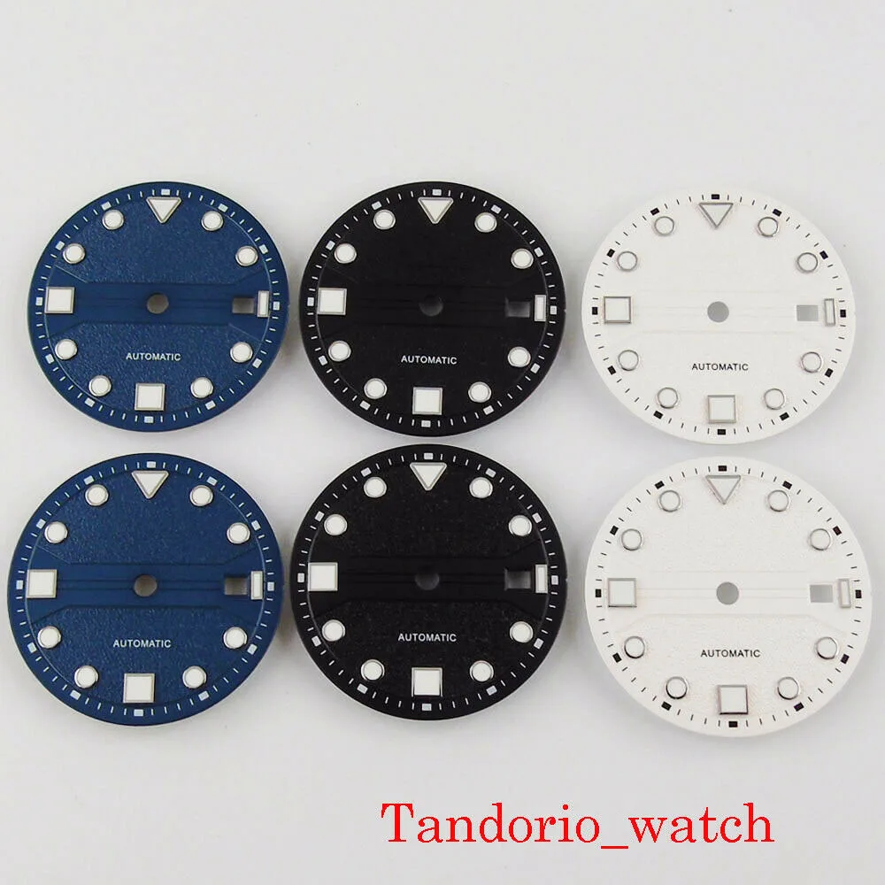 

31mm Green Luminous Automatic Watch Dial Fit for MIYOTA 8215 MINGZHU 2813 Movement Watch Parts Replacements