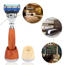 Помазок для бритья Для мужчин Винтаж классический ручной ножовки Поддержка подставка для ноутбука