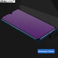 Zeallion для самсунга Galaxy J4 J6 Plus J8 J2 Core J5 J7 Prime J3 Pro защита экрана синий светильник из закаленного стекла фиолетового цвета