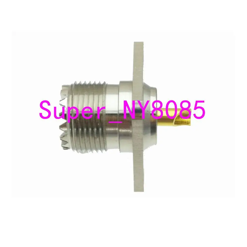 conector uhf jack femea flange montagem de deck para solda 02