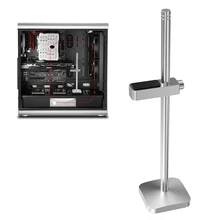 Кронштейн компьютерная поддержка алюминиевый сплав стенд видео рамка графика держатель для карт анодный полировка раздвижные регулируемые настольные