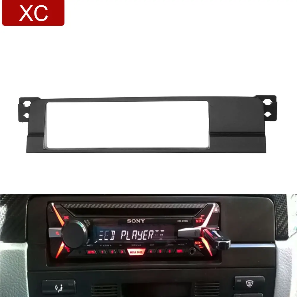 Автомобильная панель 1 DIN для BMW 3 серии E46 1998-2005 радио CD DVD стереопанель приборная