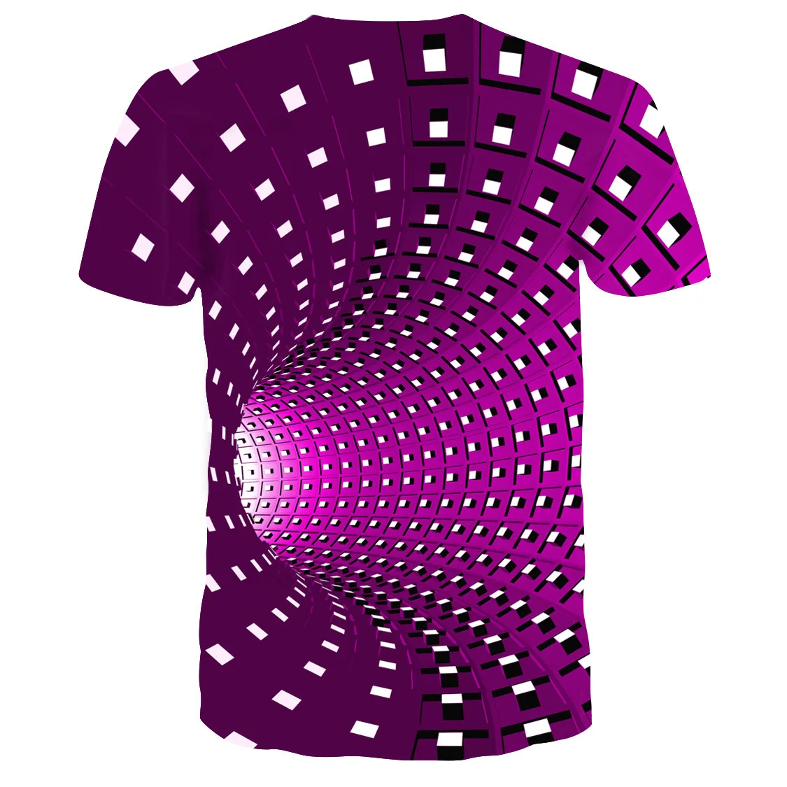 3D Visual Swirl Print T-shirt for Boys