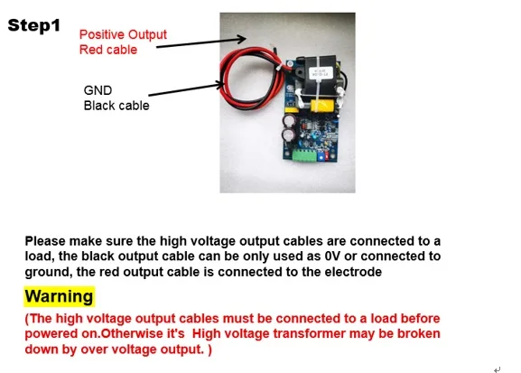 Description Picture 6 of itemCleaner Air Purification High Voltage  circuit board    Constant CV 6KV - 13KV CX-50S     ,  Electro Preci Transformer Kit  ,