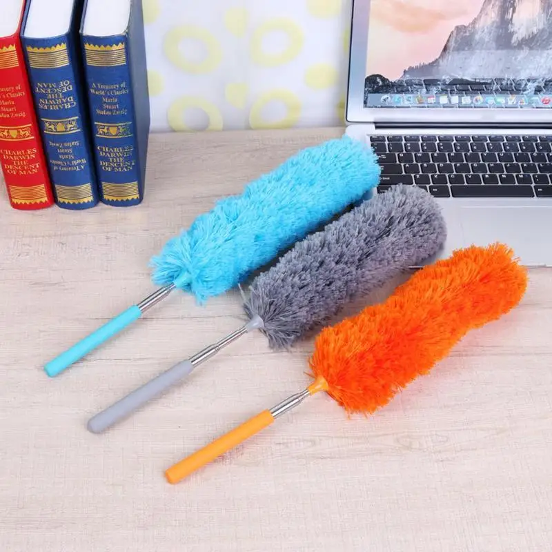 Microfiber Duster Brush Extendable Hand Dust Cleaner Anti Dusting Brush Home Air condition Car Furniture Cleaning