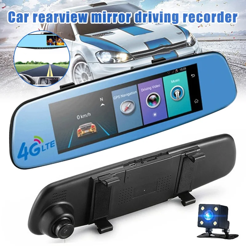 

New LCD DVR Video Dash Cam Recorder 1080P FHD Camera Front Rear Duals Lens Driving Recorder LMH66