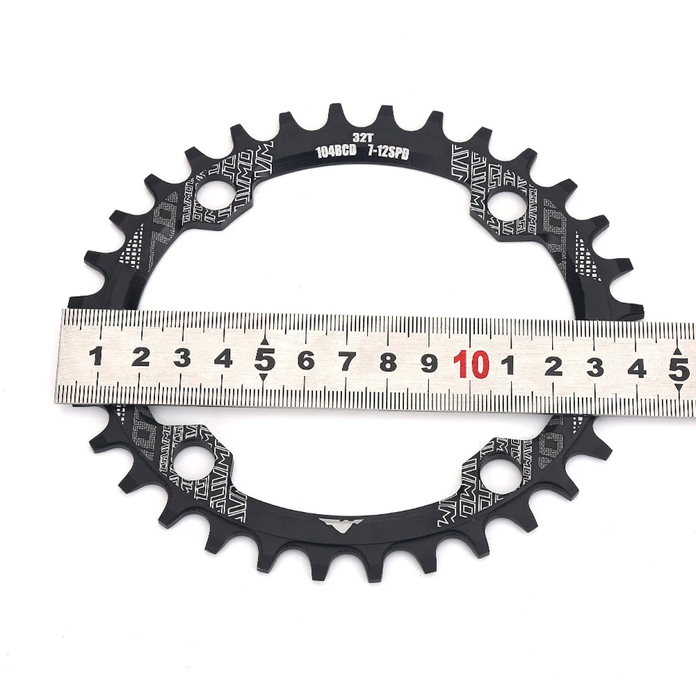 

Free Shipping Oval Narrow Wide Chainring MTB Mountain Bicycle 32T 34T 38T Crown Crankset Single Tooth Plate Parts 104 BCD