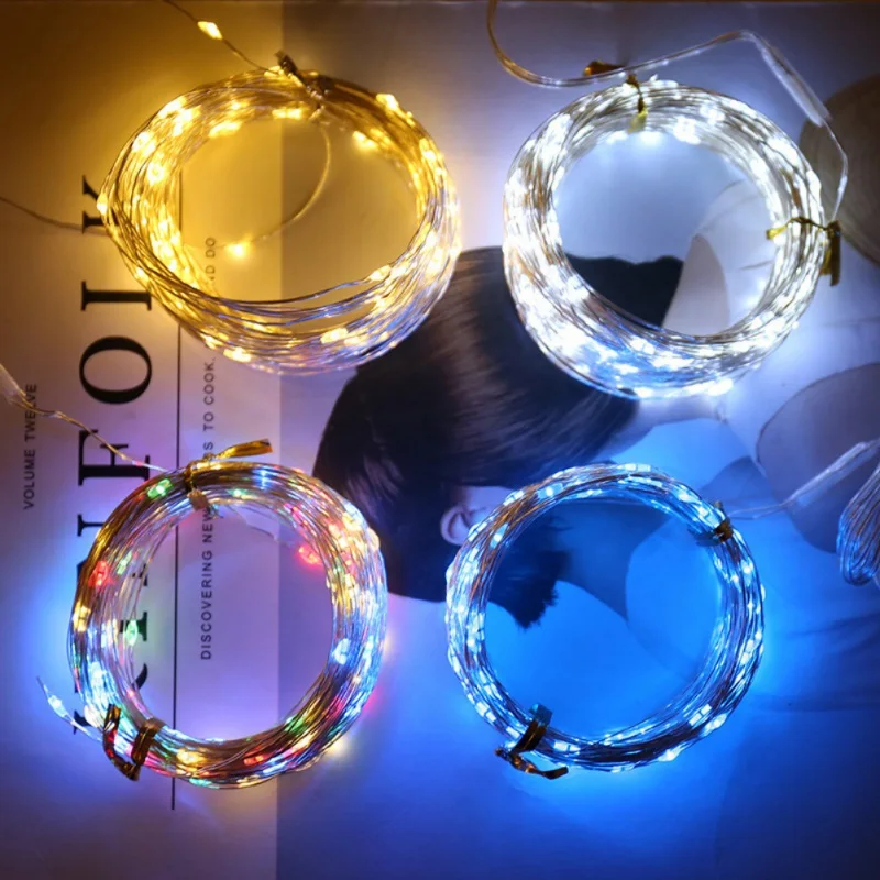 IR Remote Fairy LED String Light Waterproof 5M 10M USB 5V LED Holiday Lights With Remote For Christmas Wedding Party Decoration