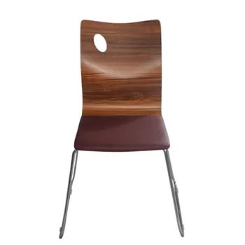 

Direct sales KFC canteen stainless steel dining chair fast food snack restaurant bentwood chair student employee office computer