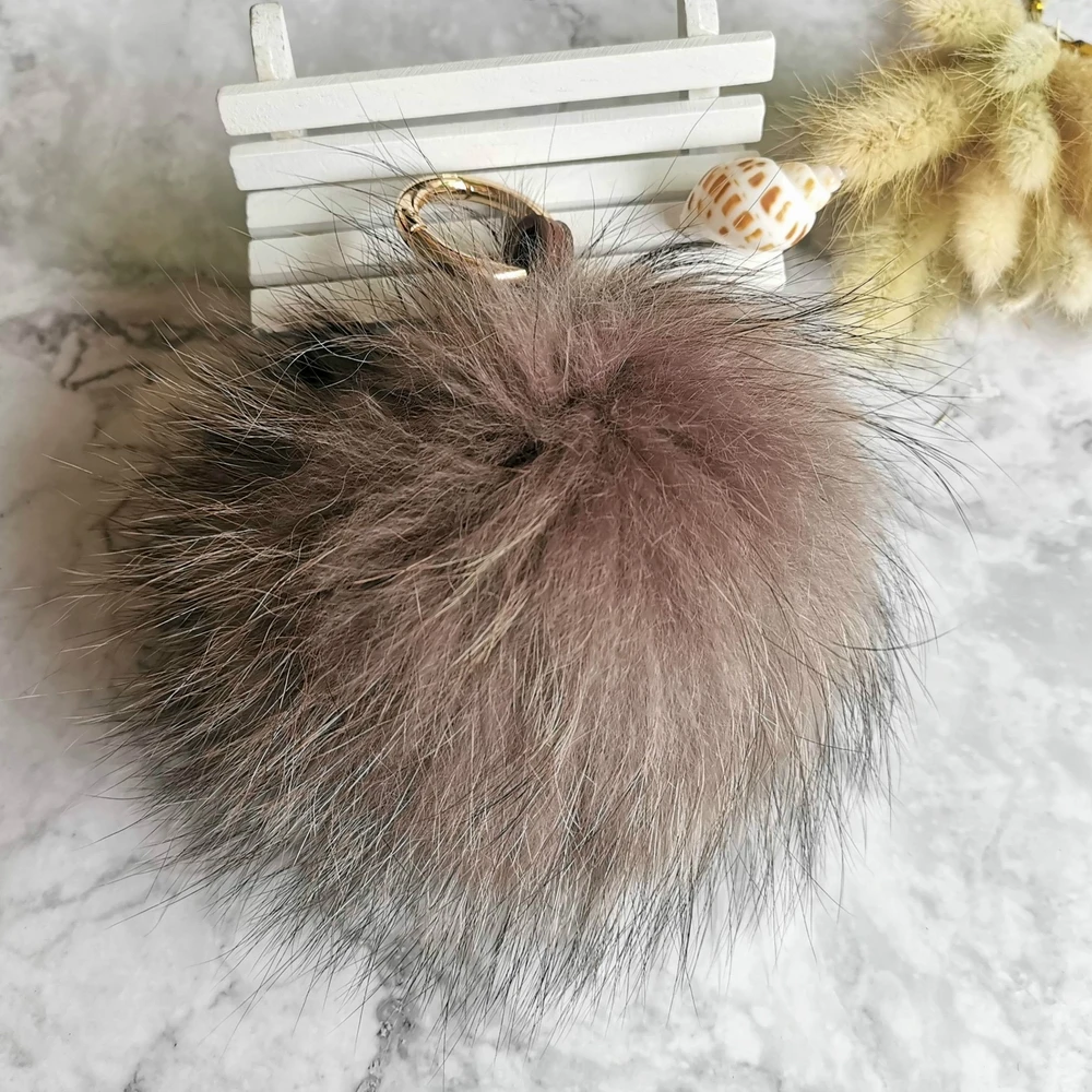 6 (15cm) Faux Fur Pom Pom