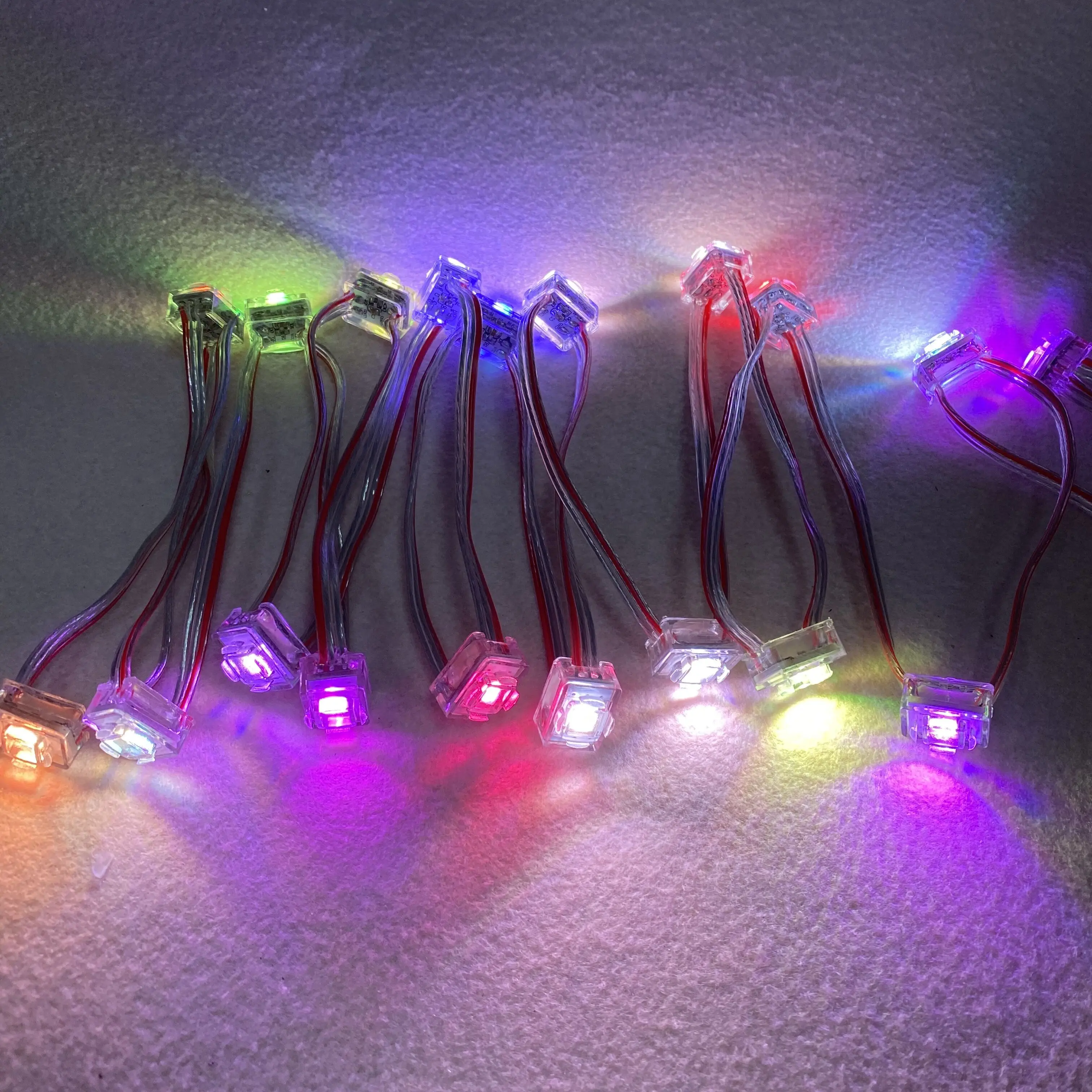 DC5V ּ   SK6812-RGBW(4000K) IP68 LED ȼ , RGB Ǯ ÷, ũ: 14mm & 10mm, 12mm  