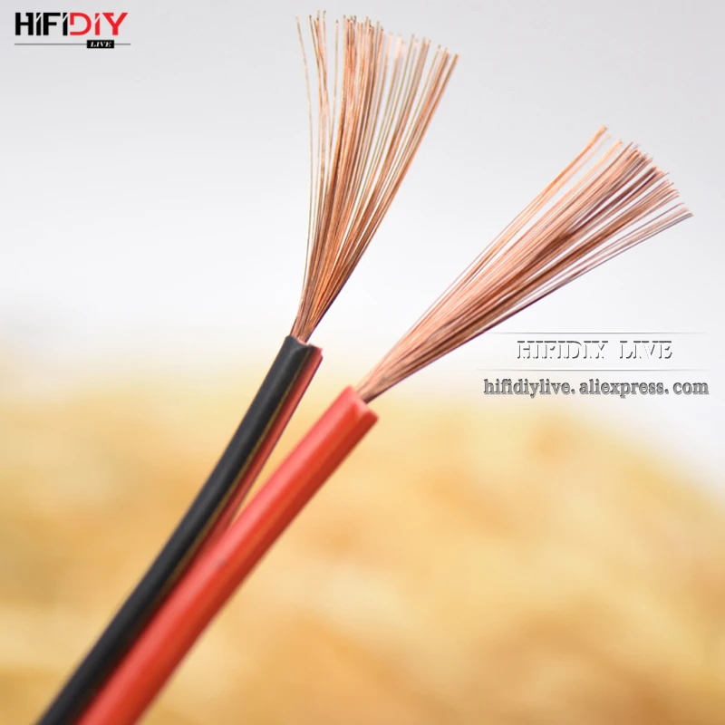 Провод громкоговорителя DIYLIVE для динамиков линейный аудио кабель DIY Hi Fi Fancier OFC