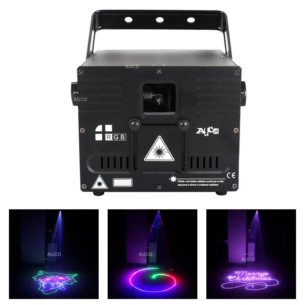 1 Вт RGB Colorfull ILDA редактор анимации сканирование луч белый лазерный проектор свет DMX