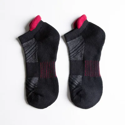 Мужские носки, белые, черные, серые короткие однотонные тонкие носки-лодочкой для мужчин, спортивные невидимые мужские хлопковые носки, европейские размеры 39-45, Meias - Цвет: black